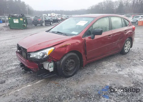 2012 Subaru Impreza 2.0I из США, поврежденный, VIN JF1GPAA64CH212656